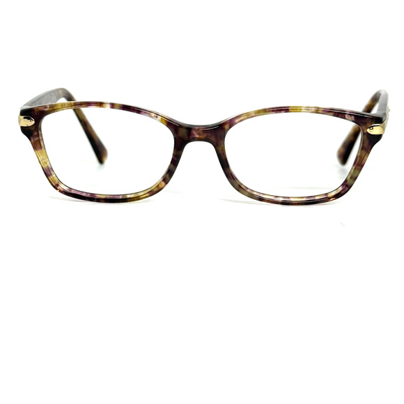Coach Eyeglasses Sunglasses HC 6065 5287 Confetti Light Brown 51-17 135 H18551 - Picture 1 of 7